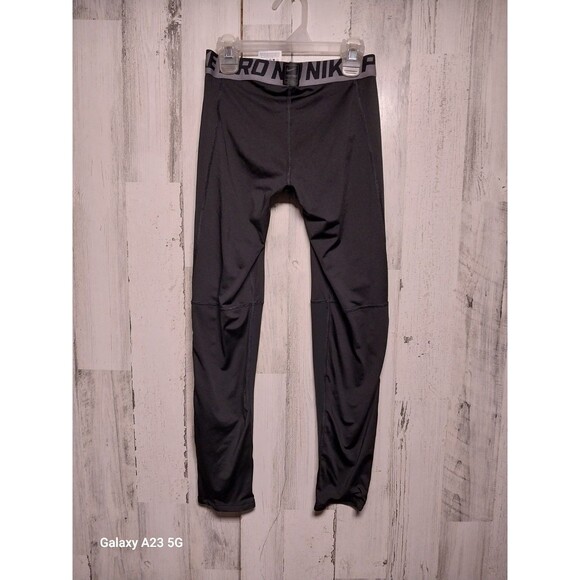 Nike Pro Tight Men's Leggings Large Black Dri Fit BV3516-010 - Picture 4 of 6